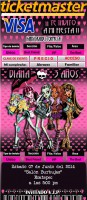 Invitación Monster High